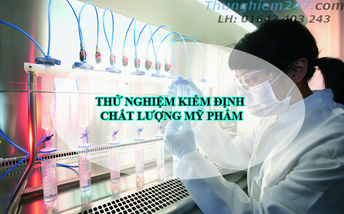 thư nghiệm kiểm định chất lượng mỹ phẩm